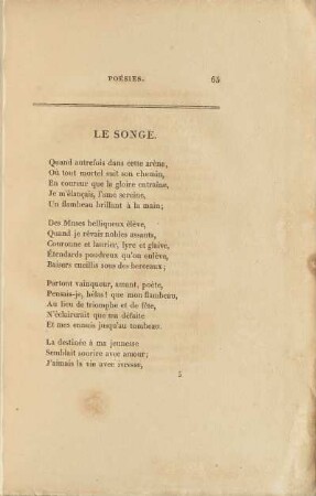 Le Songe