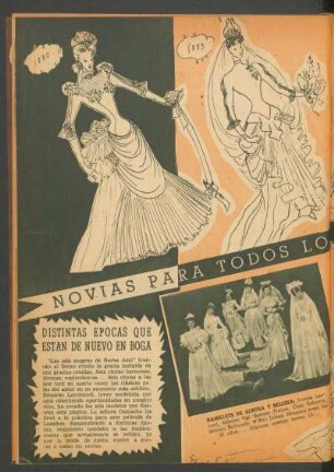 Novias para todos los gustos : Distintas épocas que están de nuevo en boga