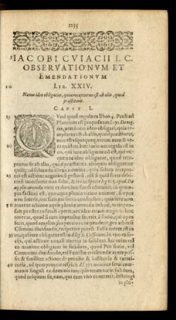 Lib. XXIV. Nemo ideo obligatur, quia recepturus est ab alio, quod praestiterit
