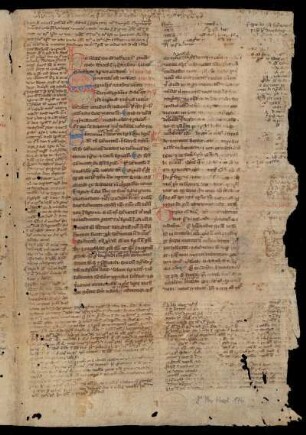 [Petrus Lombardus: Sententiae cum glossa marginali et interlineari]