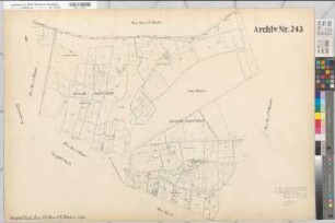Coesfeld, Stadt und Ksp. (Coesfeld), Umlegung Harle, Urkarte I Coesfeld Ksp. Flur 5K,1