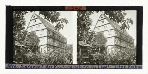 Altes Bergamt der Kupfergruben in Thal-Itter bei Korbach, Hessen
