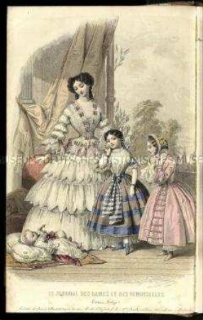 Modezeitschrift für Damen. Jahrgang 1854, Juli bis Oktober