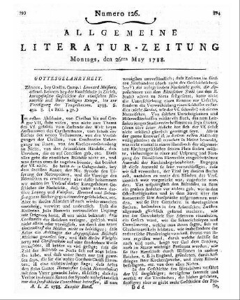 Predigten über die ganze christliche Moral : aus den Werken der besten deutschen Redner gesammlet / [Hrsg: Justus Balthasar Müller]. - Giessen : Krieger Bd. 1. - 1787