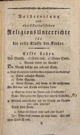 Katechismus der christkatholischen Religion : Hrsg. mit allerhöchster Genehmigung Seiner Königl. Majestät von Baiern... zum Gebr. in Kirchen u. Schulen