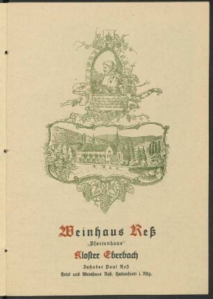 [Weinkarte]