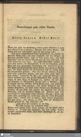 Anmerkungen zum ersten Bande