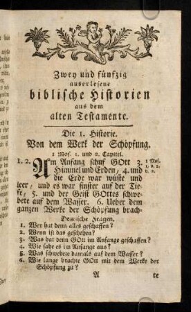 1-408, Zwey und fuenfzig auserlesene biblische Historien ...