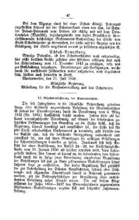 Gehaltsverbesserung der Elementarlehrer : [IV. Elementarschulwesen]