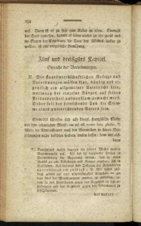 Fünf und dreisigstes Kapitel. - Ein und vierzigstes Kapitel.