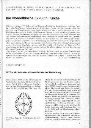 Vorläufiges Siegel der Nordelbischen Ev.-Luth. Kirche