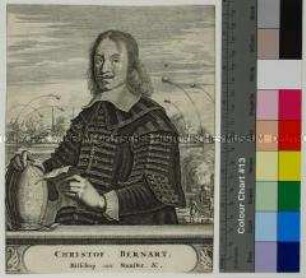 Porträt des Fürstbischofs von Münster, Christoph Bernhard von Galen