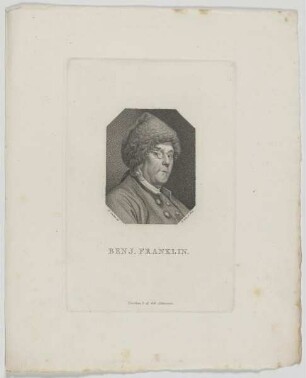 Bildnis des Benj. Franklin