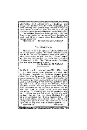 An die Herrn Verleger pädagogischer Schriften