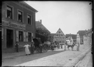 Stupferich Ortsbild mit dem Gasthaus Zur Sonne