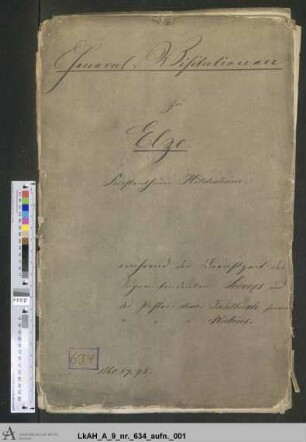 Elze: Visitationsakten