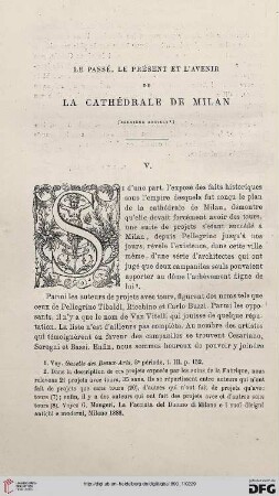 3. Pér. 3.1890: Le passé, le présent et l'avenir de la cathédrale de Milan, 2