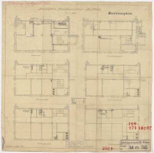Kopfbau [Heizkörperanordnung], Revisionsplan