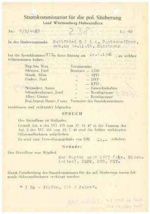 Götz, Gottfried
