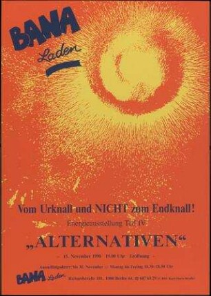 Alternativen Vom Urknall und NICHT zum Endknall!