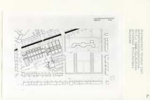Laienforschungszentrum, Berlin-Gesundbrunnen (Diplomarbeit bei Bernhard Hermkes): Lageplan 1:500