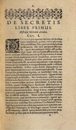 Ioh. Iacob Weckeri De secretis : libri septemdecim
