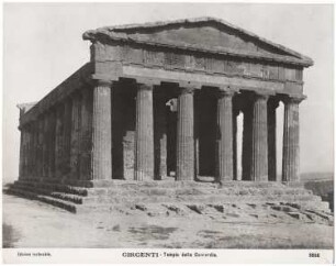 Concordia-Tempel, Agrigent (Girgenti): Ansicht