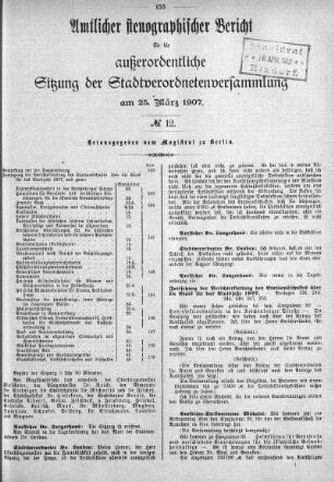 No 12, 25. März 1907
