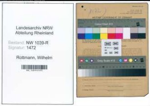 Entnazifizierung Wilhelm Rottmann , geb. 10.09.1886 (Schuhmachermeister)