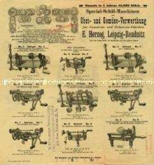 Spezial-Schälmaschinen für die Obst- und Gemüse-Verwertung