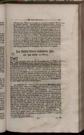 Des Bischof Alberts funfzehntes Jahr, vom Jahr Christi 1212 bis 1213.