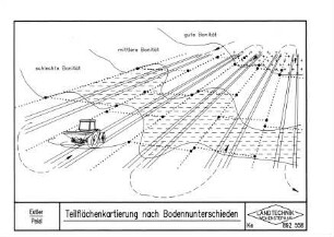 Teilflächenkartierung nach Bodenunterschieden
