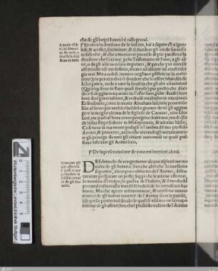 De la perscrutatione de concetti interiori altrui