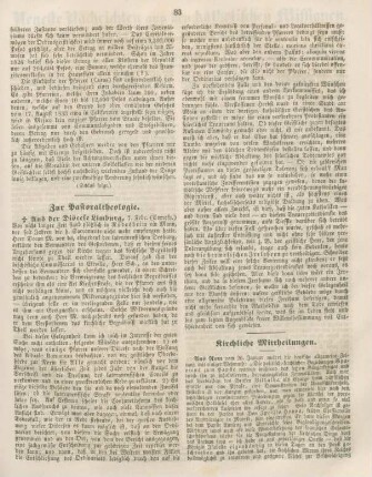 83 Zur Pastoraltheologie