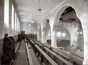 Fischer, Theodor; Stuttgart; Erlöserkirche - Innenansicht