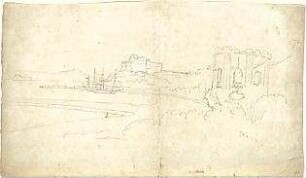 Neureuther, Gottfried von; Bajä; Castello di Baia - Studie
