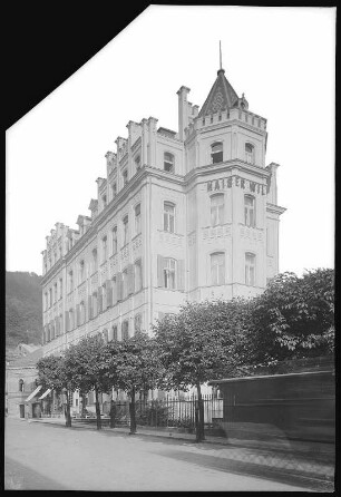 Karlsbad. Haus "Kaiser Wilhelm", Kaiserstraße