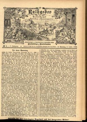 Ausgabe vom Sonntag, den 17. Februar 1895.