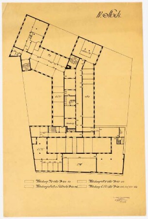 AEG-Hauptverwaltungsgebäude, Berlin: Grundriss 4.OG
