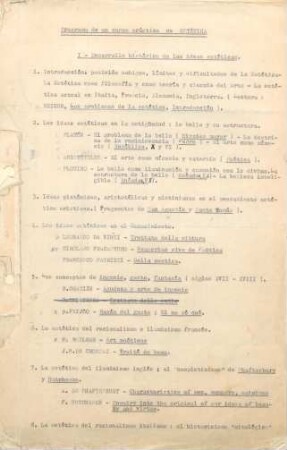1-5, I Desarrollo histórico de las ideas estéticas