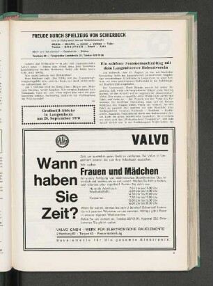 Ein schöner Sommernachmittag mit dem Langenhorner Heimatverein
