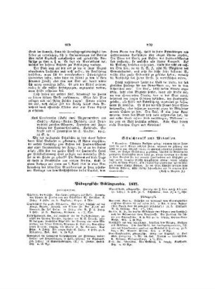 Pädagogische Bibliographie : 1847