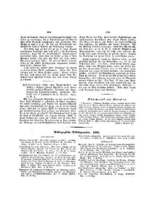 Pädagogische Bibliographie : 1847