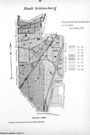Karte: VII. Stadt Schöneberg