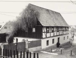 Moritzburg, Wohnhaus : Moritzburg. Wohnhaus (1736), Roßmarkt 13. Straßenansicht
