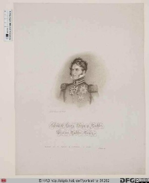 Bildnis Leopold I., König der Belgier (reg. 1831-65)