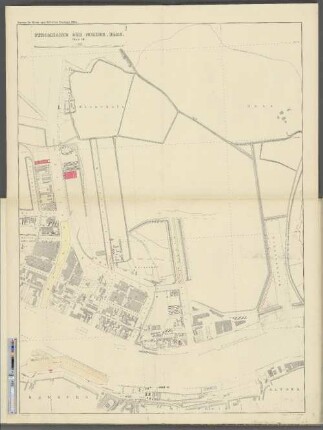 Blatt VII. : Ellerholz. Ross. Steinwärder. Hamburg. St. Pauli. Altona.