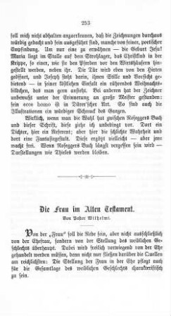 Die Frau im Alten Testament.