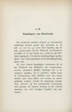 § 12. Bepalingen van Strafrecht
