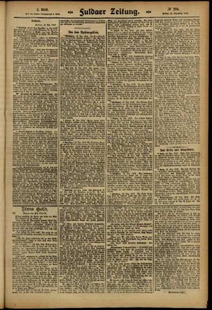 Zweite Ausgabe vom Freitag, den 13. Dezember 1912.